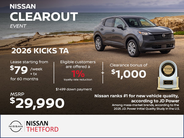 2026 Nissan Kicks S TA