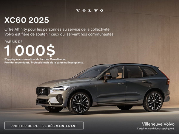 Le Volvo XC60 2025