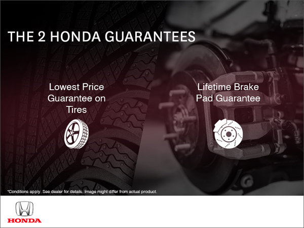 The 2 Honda guarantees