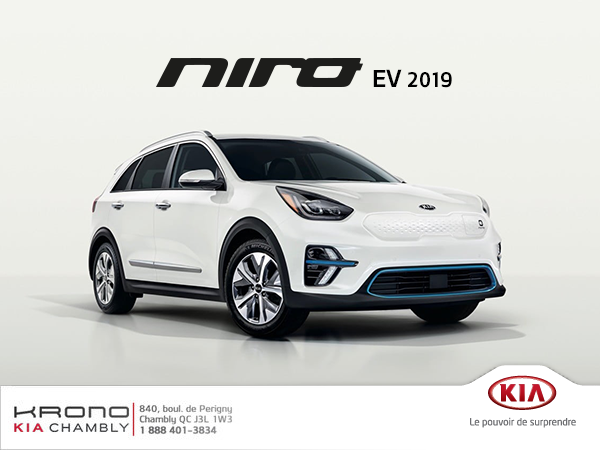 Réservez votre Niro EV 2019 maintenant !