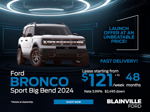 Bronco Sport Big Bend 2024
