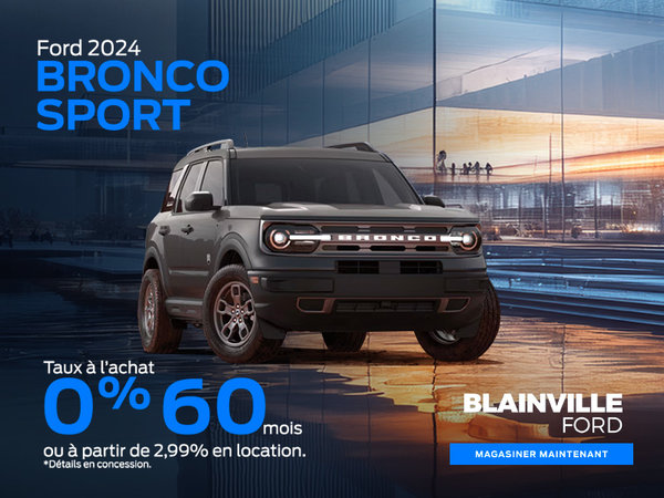 Bronco Sport 2024