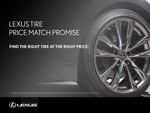 Lexus Tire Price Match Promise