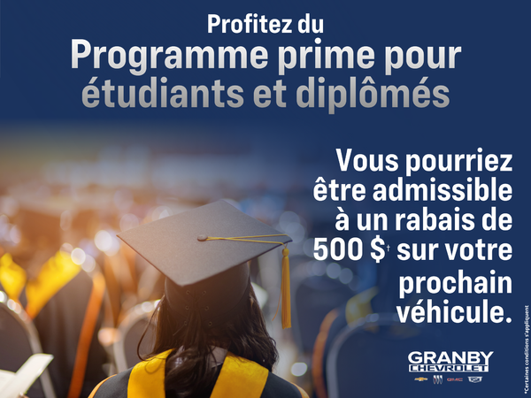 L’un des meilleurs programmes pour diplômés est ici !
