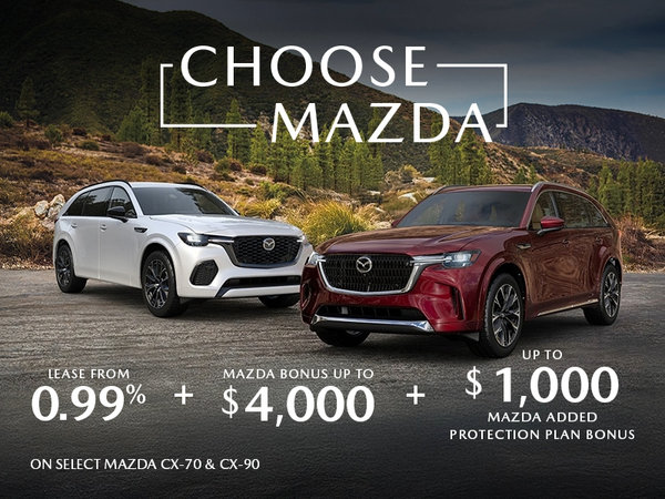 The Choose Mazda event