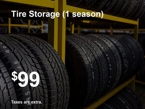 Tire Storage Special