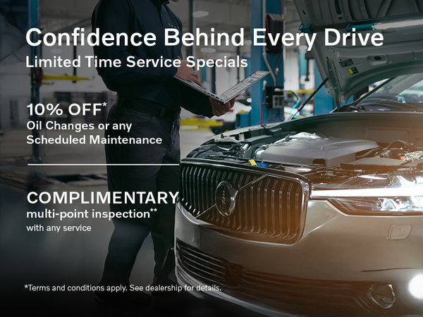 Confidence Behind Every Drive | Limited-time Service Specials