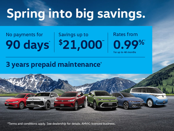 Spring Into Big Savings