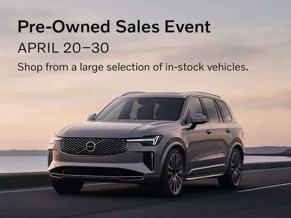 Pre-Owned Sales Event | April 20–30