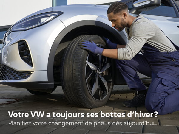 Changement de pneus de printemps