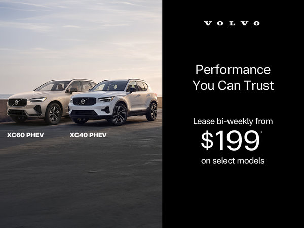 Performance You Can Trust | XC60 PHEV & XC40 PHEV