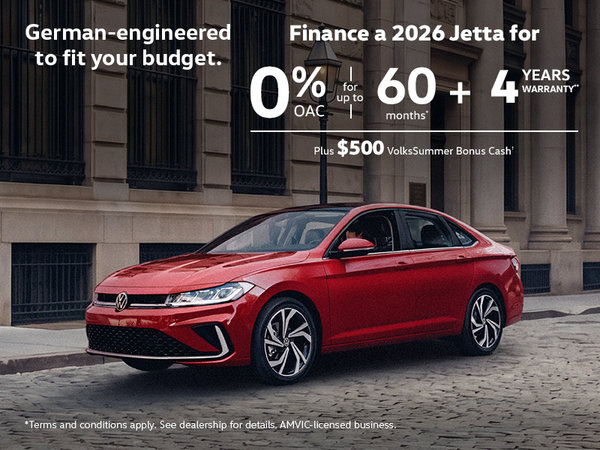 Get the 2026 Volkswagen Jetta