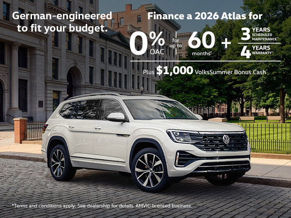 Get the 2026 Volkswagen Atlas