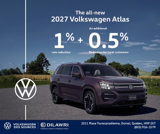 The all-new 2027 Volkswagen Atlas
