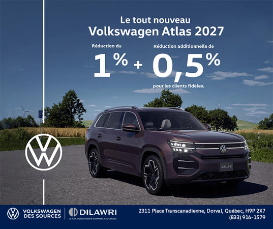 Le tout nouveau Volkswagen Atlas 2027