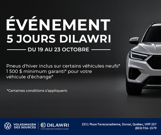 Événement 5 jours Dilawri