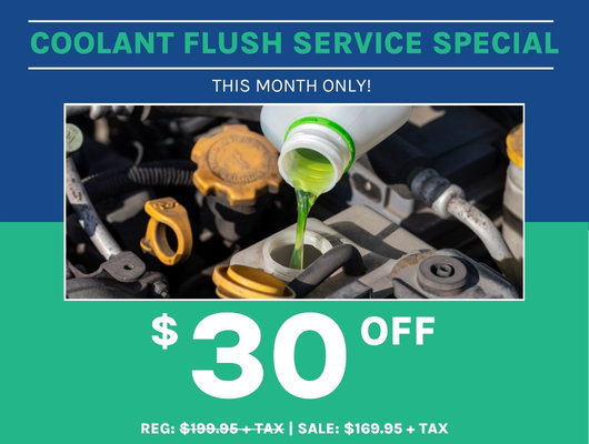 Coolant Service Special