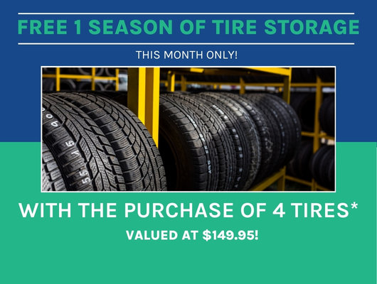 Free Tire Storage Special