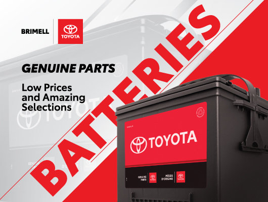 Genuine Toyota Batteries