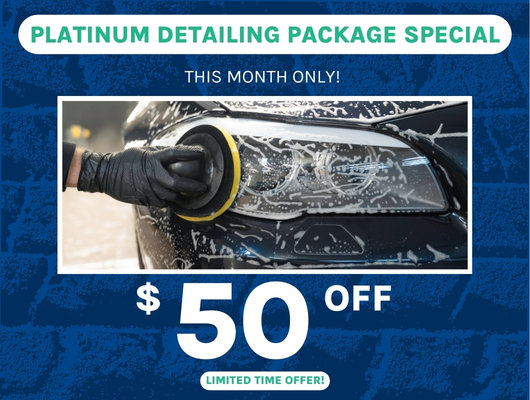 Platinum Detailing Package Special