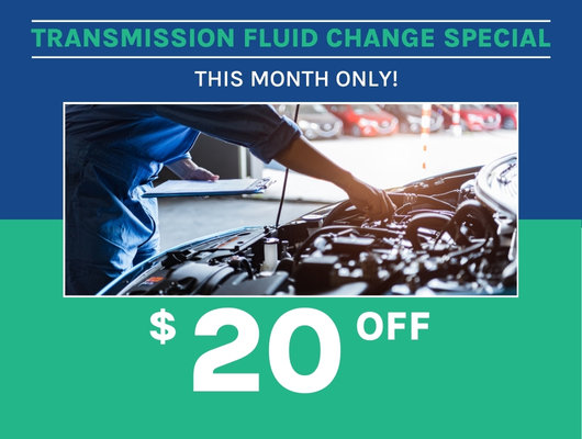 Transmission Fluid Replacement Special