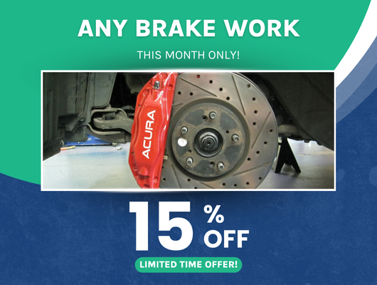 Brake Work Service Special