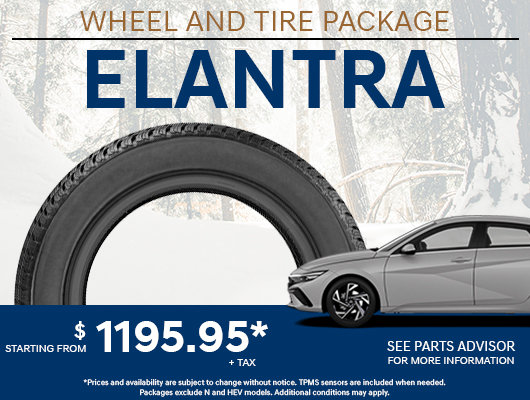 Elantra Winter Tire Package