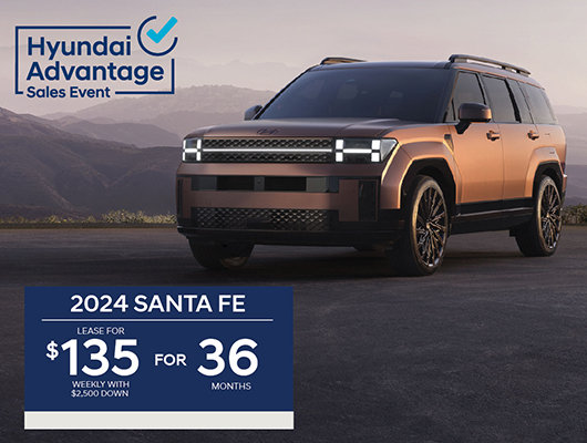 Hyundai Advantage Sales Event - Santa Fe
