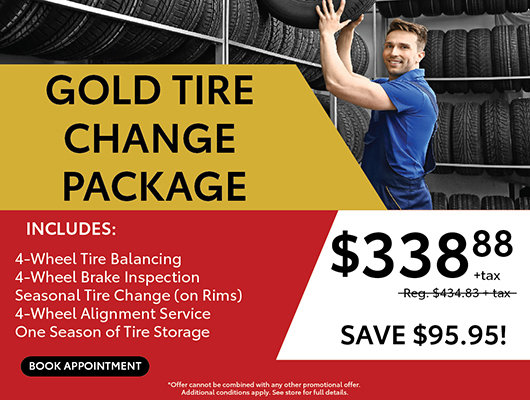 Gold Tire Change Package