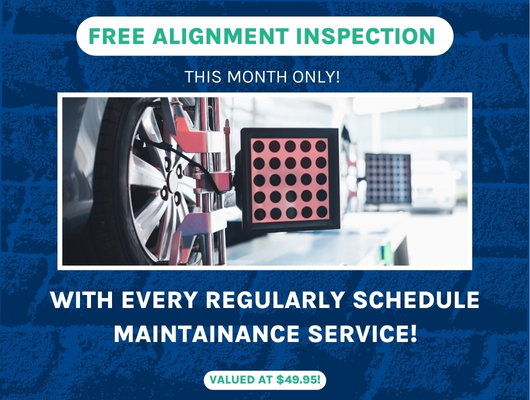 Free Alignment Inspection