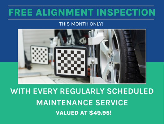 Free Alignment Inspection