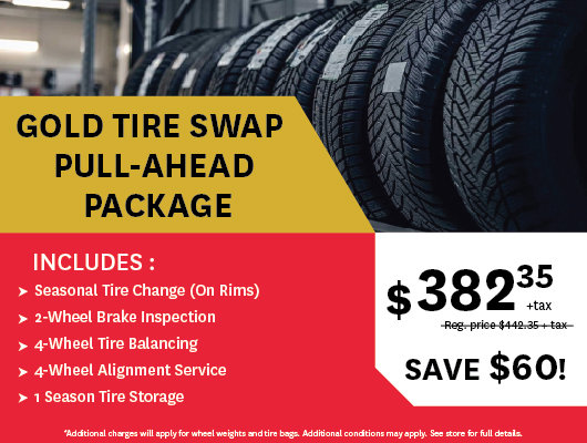 Gold Tire Swap Package