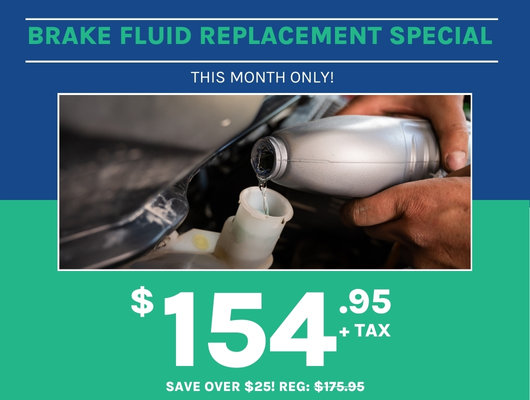 Brake Fluid Replacement Special