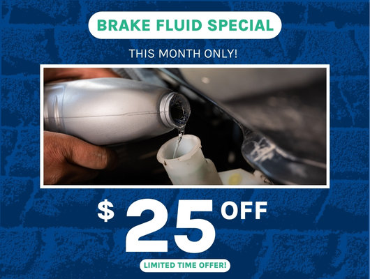 Brake Fluid Replacement Special