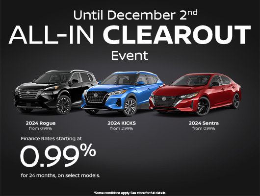 Nissan All-In Clearout Event