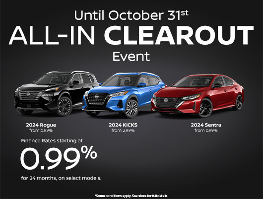 Nissan All-In Clearout Event