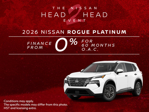 2026 Nissan Rogue Platinum