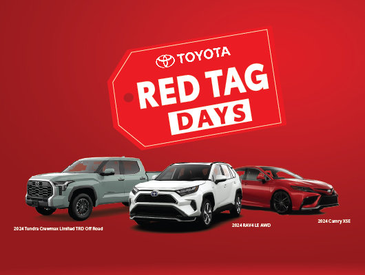 Toyota Red Tag Days