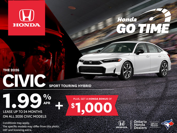 2026 Honda Civic Sport Touring Hybrid