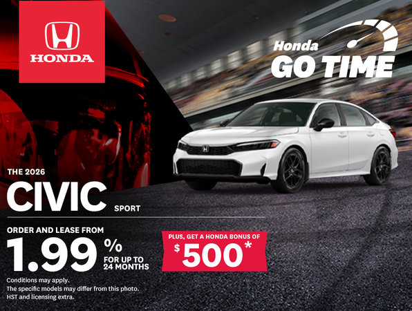 2026 Honda Civic Sport