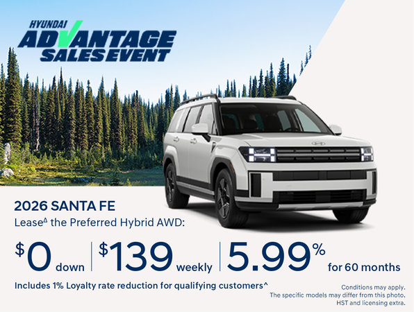 2026 Hyundai Santa Fe Preferred Hybrid AWD