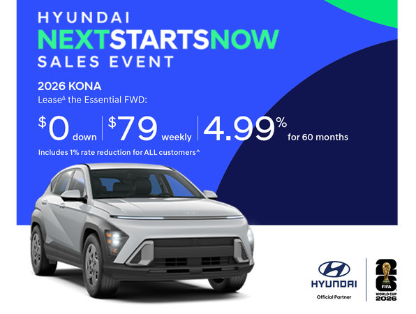 2026 Hyundai Kona Essential FWD