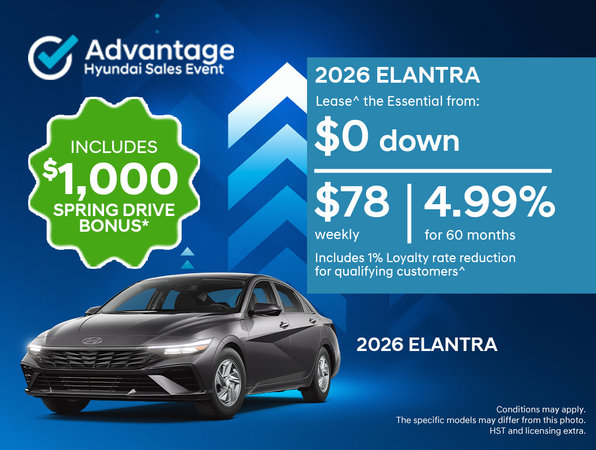 2026 Hyundai Elantra Essential