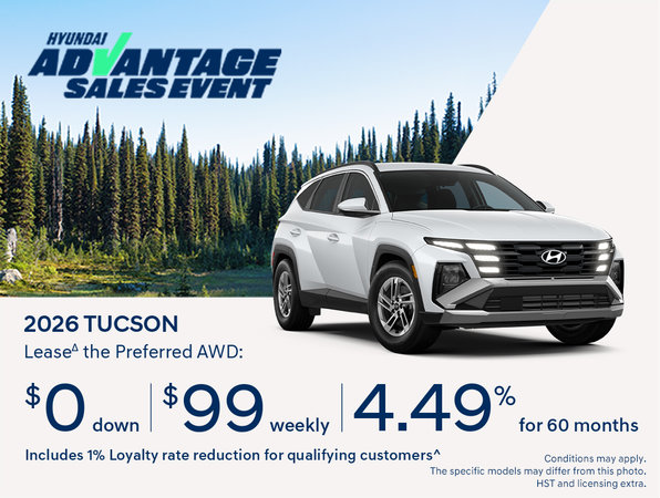 2026 Hyundai Tucson Preferred AWD