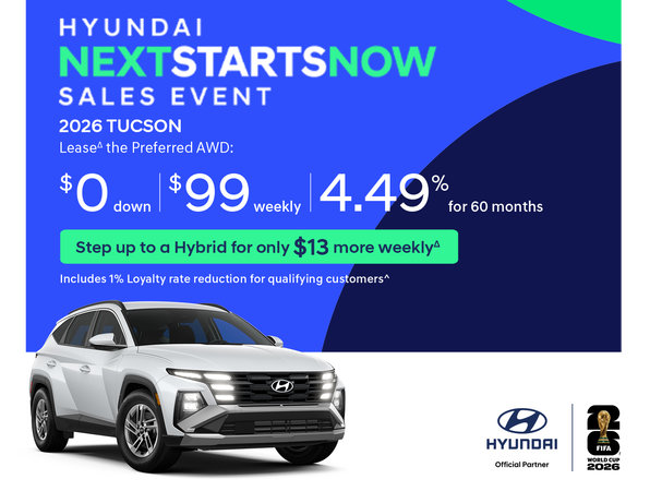 2026 Hyundai Tucson Preferred AWD
