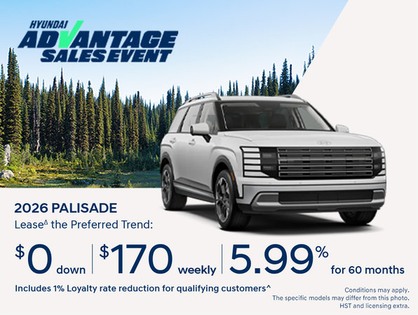 2026 Hyundai Palisade Preferred Trend