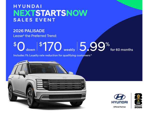 2026 Hyundai Palisade Preferred Trend