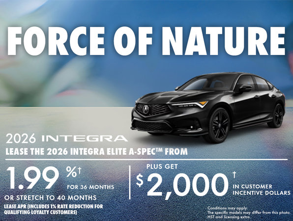 2026 Acura Integra Elite A-Spec