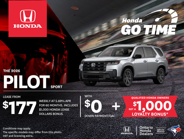 2026 Honda Pilot Touring