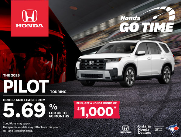 2026 Honda Pilot Touring